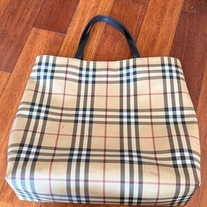 Plaid Tote Bag